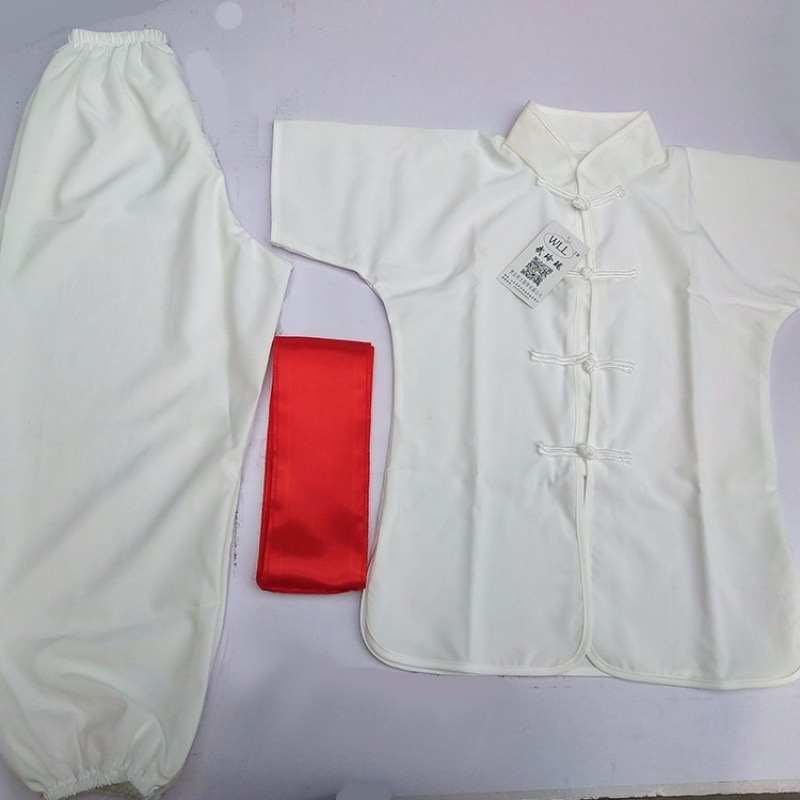 Gyerek Sanda edzőruha hosszú ujjú, uniszex, Lycra anyag, vinilon rost