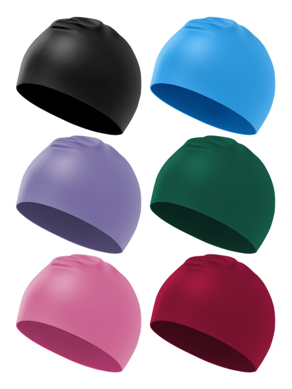 Dječja silikonska plivačka kapa, unisex, vodootporna, zaštita za uši