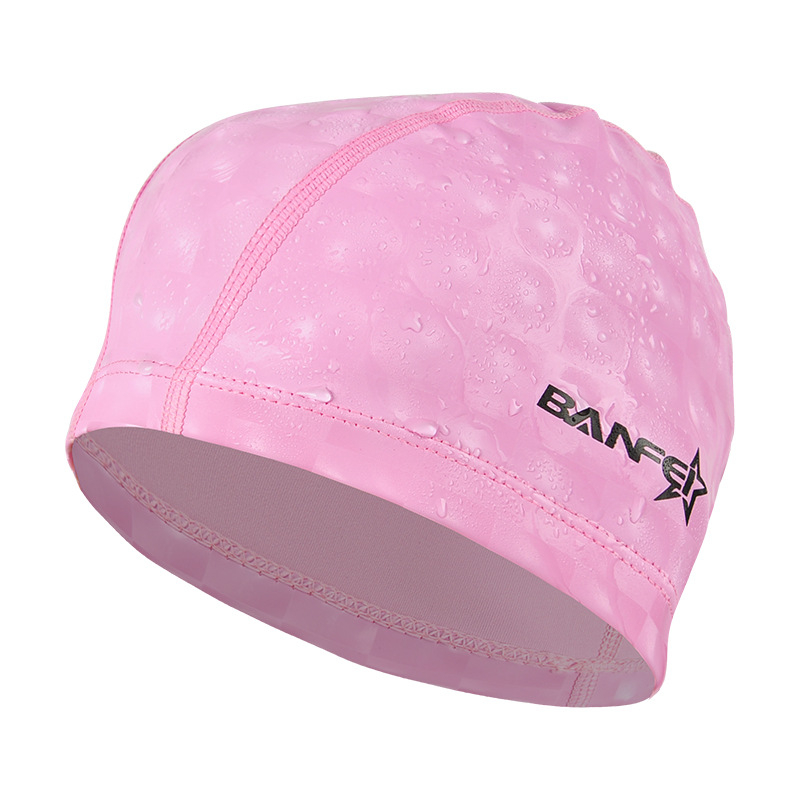 Banfi plivački šešir s PU premazom, uzorak Flash, za odrasle, unisex