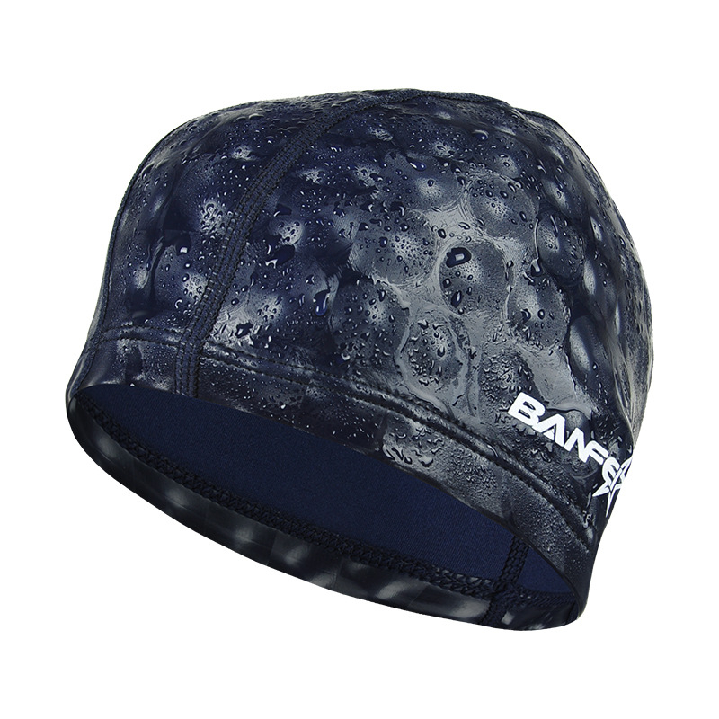 Banfi plivački šešir s PU premazom, uzorak Flash, za odrasle, unisex