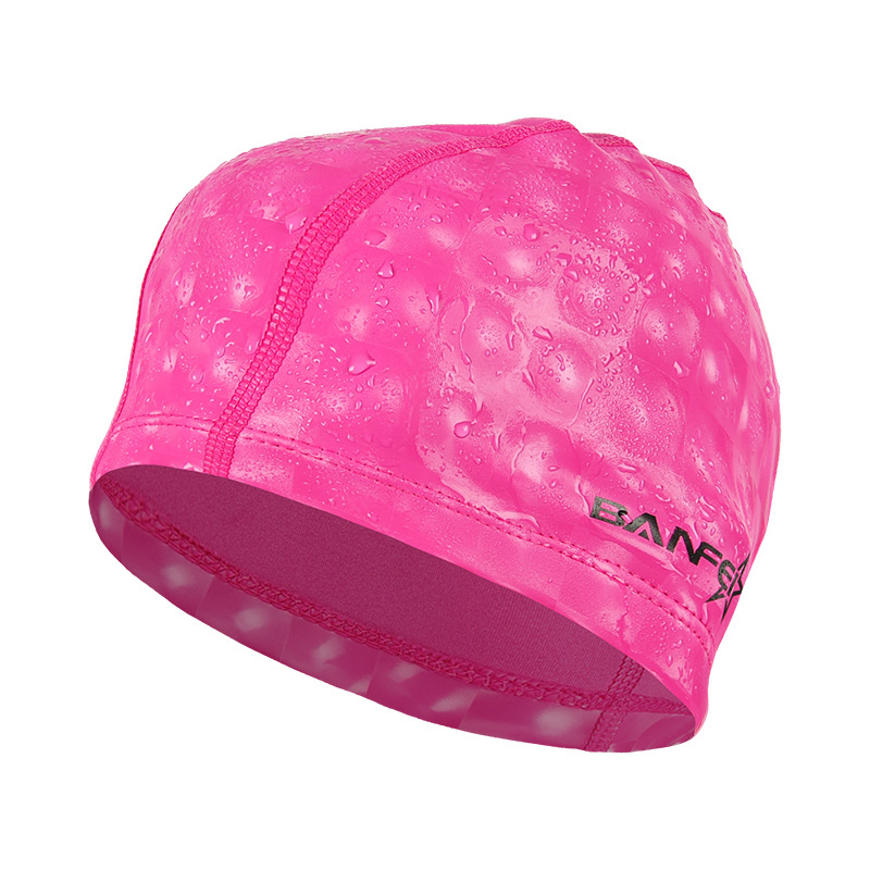Banfi plivački šešir s PU premazom, uzorak Flash, za odrasle, unisex