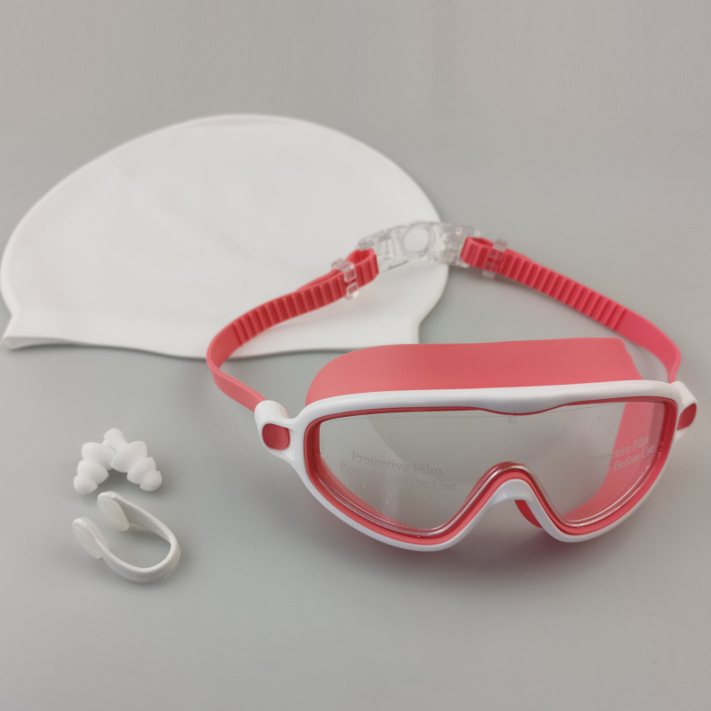 Power Tour Djeca Anti-Fog Plivačke naočale Set s polikarbonatnim lećicama, vodootporne