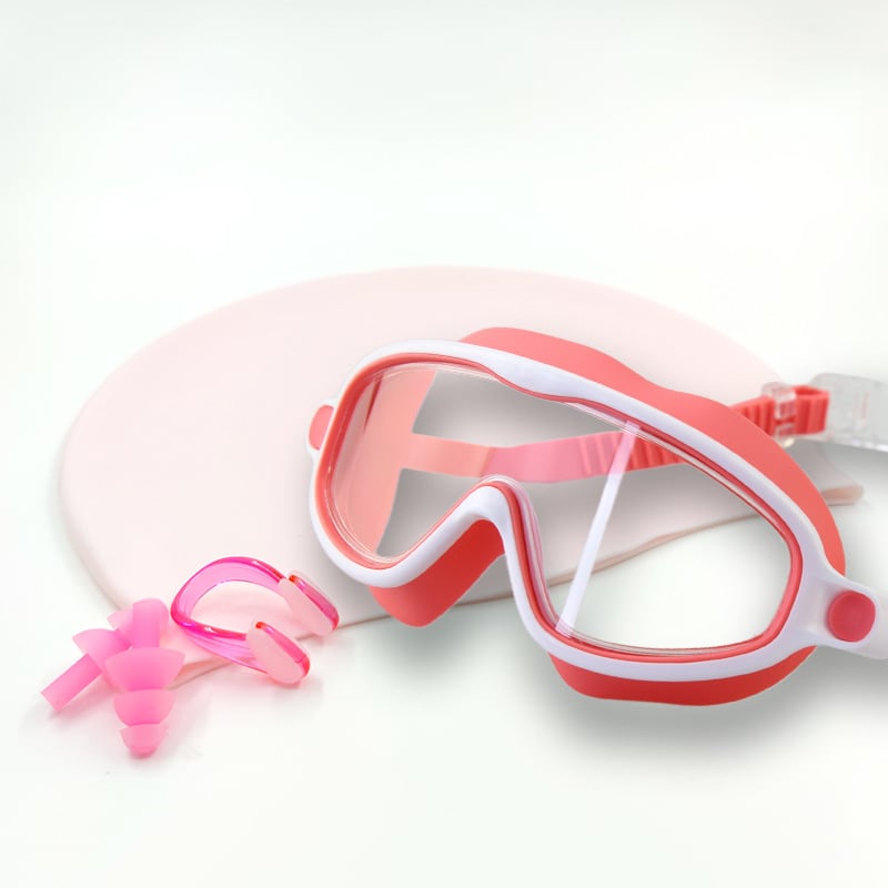 Power Tour Djeca Anti-Fog Plivačke naočale Set s polikarbonatnim lećicama, vodootporne