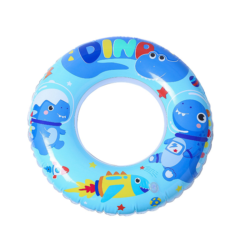 Dječji plivački prsten s cartoon dizajnom, 20 mm PVC debljina, ekološki materijal, pogodan za plivanje i hodanje po plitkoj vodi