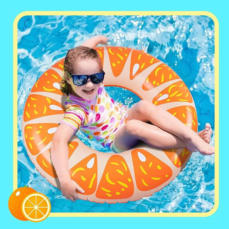 Dječji napuhani prsten za plivanje s otiskom, ekološki prihvatljiv PVC, debljina PVC 20