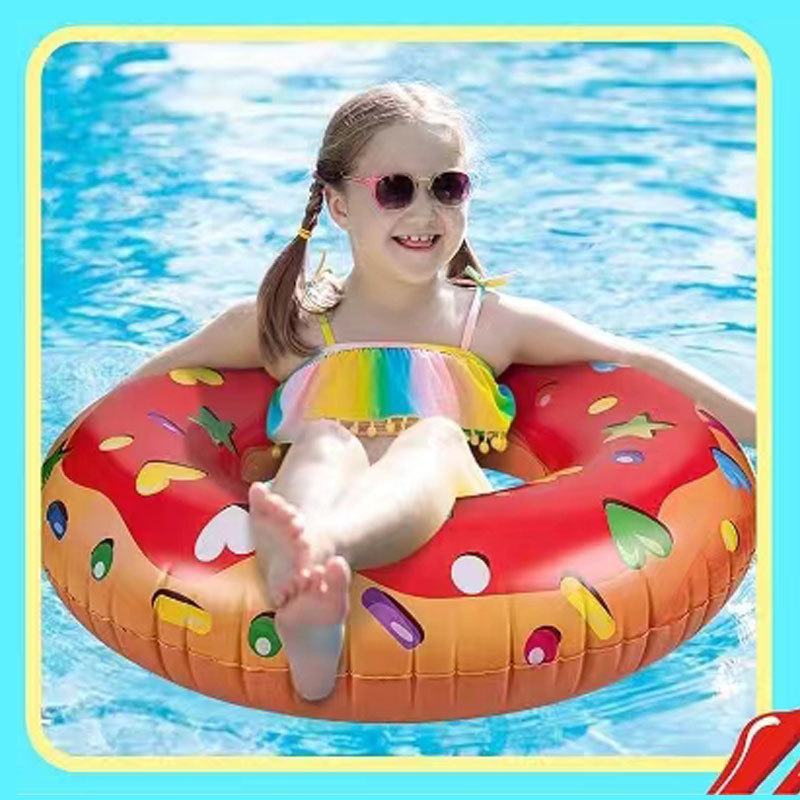 Dječji napuhani prsten za plivanje s otiskom, ekološki prihvatljiv PVC, debljina PVC 20