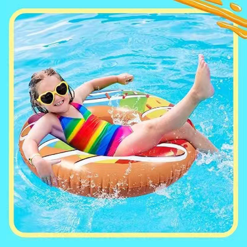 Dječji napuhani prsten za plivanje s otiskom, ekološki prihvatljiv PVC, debljina PVC 20