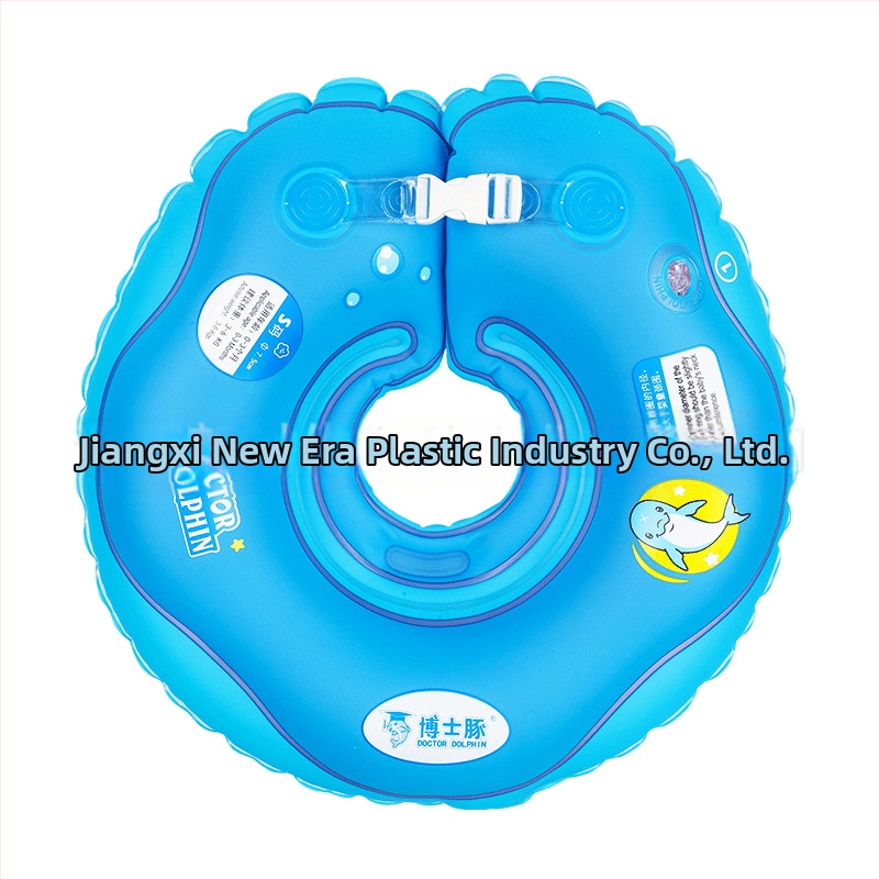 Dječji plivački prsten s protukliznim dizajnom, pojasom za zaštitu od sunca i džepom za sjedenje | PVC plivački prsten za bebe