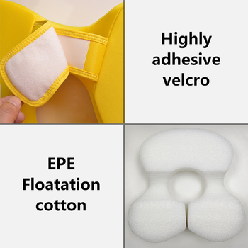 KLEYOU dječji plivački prsten s karikaturnim uzorkom, pogodan za plivanje i hodanje kroz vodu