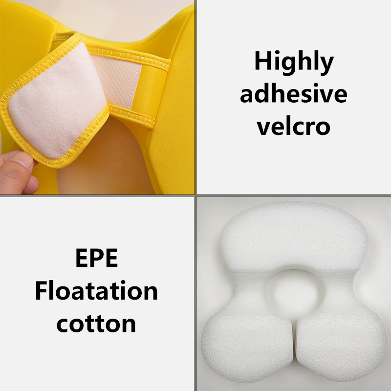 KLEYOU dječji plivački prsten s karikaturnim uzorkom, pogodan za plivanje i hodanje kroz vodu