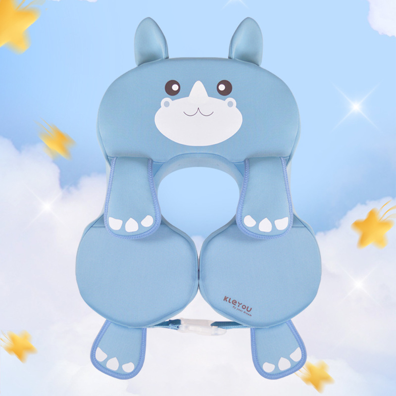 KLEYOU dječji plivački prsten s karikaturnim uzorkom, pogodan za plivanje i hodanje kroz vodu