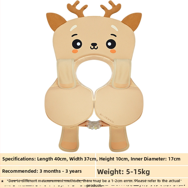 KLEYOU dječji plivački prsten s karikaturnim uzorkom, pogodan za plivanje i hodanje kroz vodu