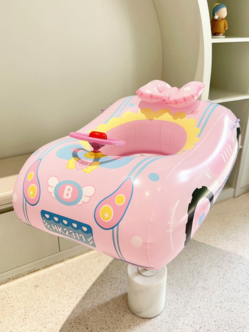 Dječji plivački prsten – karikatura uzorak, debeli PVC, ekološki PVC, pogodan za plivanje i gazenje u vodi