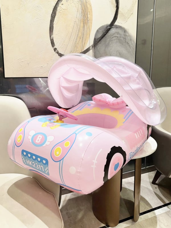 Dječji plivački prsten – karikatura uzorak, debeli PVC, ekološki PVC, pogodan za plivanje i gazenje u vodi