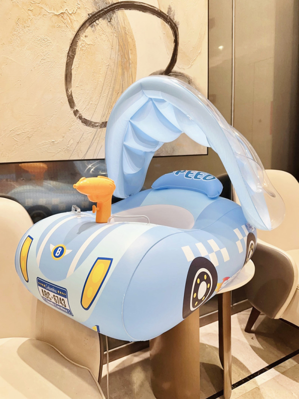 Dječji plivački prsten – karikatura uzorak, debeli PVC, ekološki PVC, pogodan za plivanje i gazenje u vodi