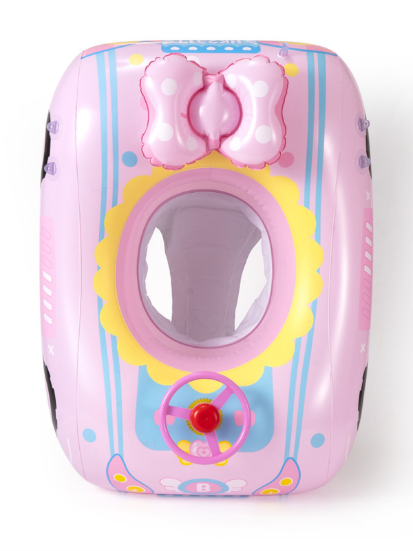 Dječji plivački prsten – karikatura uzorak, debeli PVC, ekološki PVC, pogodan za plivanje i gazenje u vodi