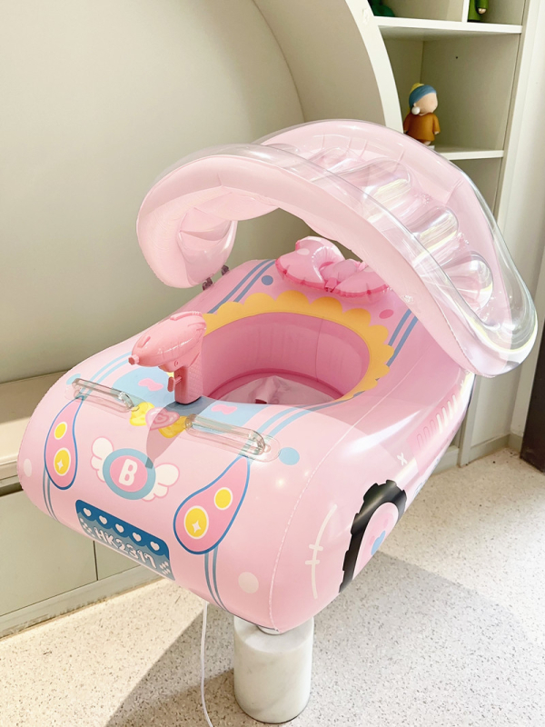 Dječji plivački prsten – karikatura uzorak, debeli PVC, ekološki PVC, pogodan za plivanje i gazenje u vodi