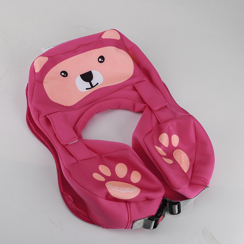 Swimbobo Dječje zamjensko jezgro za bazen — crtani krokodil, remen ispod pazuha, materijal Space cloth