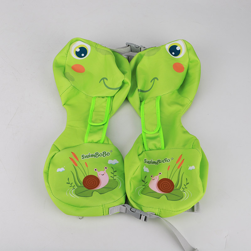 Swimbobo Dječje zamjensko jezgro za bazen — crtani krokodil, remen ispod pazuha, materijal Space cloth