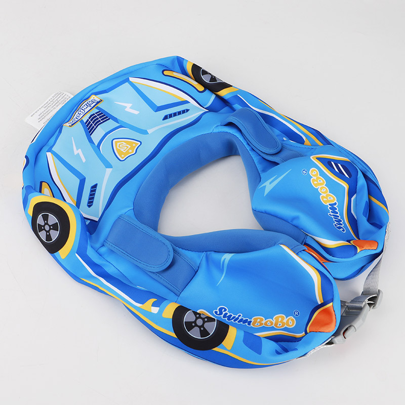 Swimbobo Dječje zamjensko jezgro za bazen — crtani krokodil, remen ispod pazuha, materijal Space cloth