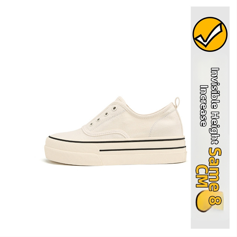 Sieviešu kurpes no govs ādas ar iekšējo pacēlumu, Korejas stila, apaļa purngala, šņorējamas, bieza zole