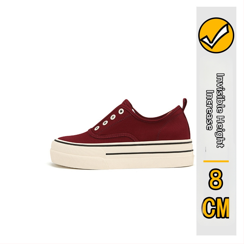 Sieviešu kurpes no govs ādas ar iekšējo pacēlumu, Korejas stila, apaļa purngala, šņorējamas, bieza zole