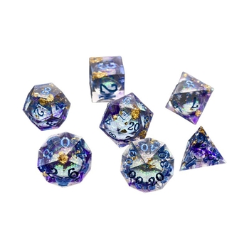 Set kockica od smole, stil pravokutnog ugla, drugačijeg oblika, 200 komada