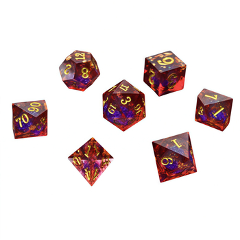 Set kockica od smole, stil pravokutnog ugla, drugačijeg oblika, 200 komada