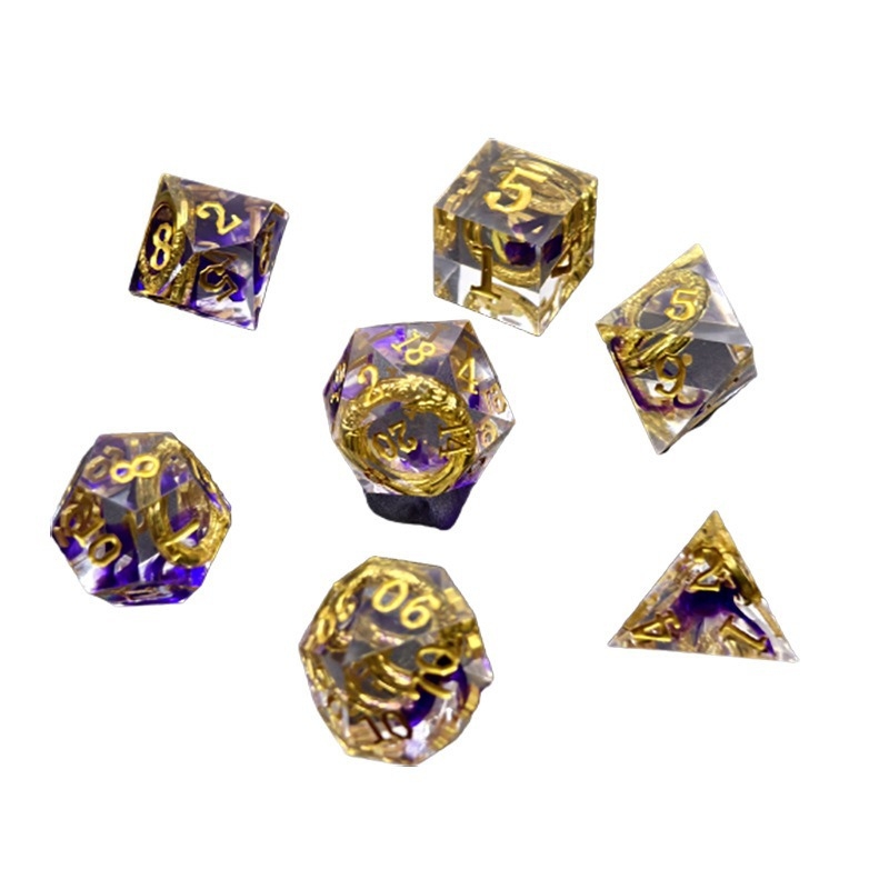 Set kockica od smole, stil pravokutnog ugla, drugačijeg oblika, 200 komada