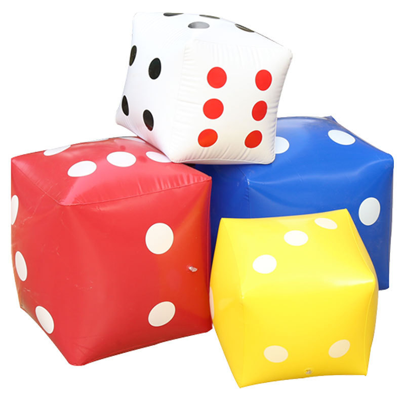 Φουσκωτό μεγάλο ζάρι για εκδηλώσεις — PVC, εξάπλευρο, κωδικός προϊόντος 03111, 1 τεμάχιο