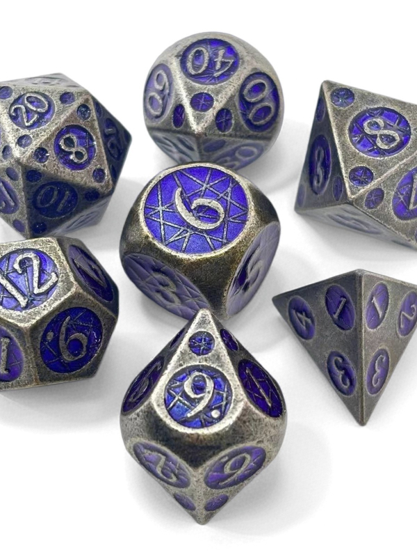 Kockice od cinkove legure, D20 višestrani, pravokutnog stila, pakiranje 100, prilagodljivo