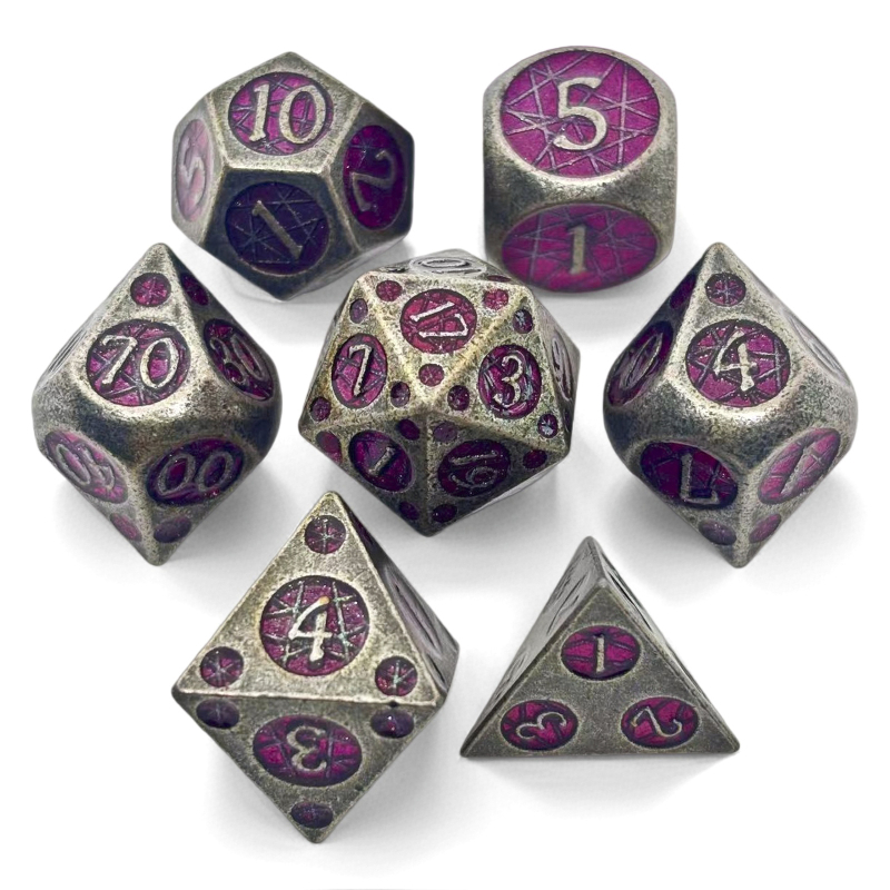 Kockice od cinkove legure, D20 višestrani, pravokutnog stila, pakiranje 100, prilagodljivo