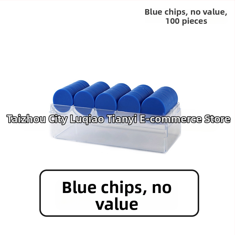 Šaha un kāršu spēlēm vērsti čipi, plakani plastmasas diski, PS materiāls, lāzera gravēšana, bez nominālvērtības, zīmols Born Good Hand