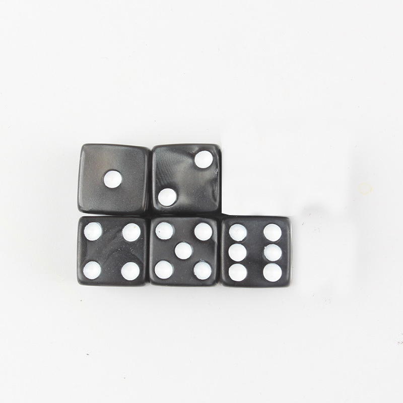 Izglītojoši matemātikas kauliņi ar 6 un 8 pusēm, melamīns, 1 gab., pielāgošana pieejama