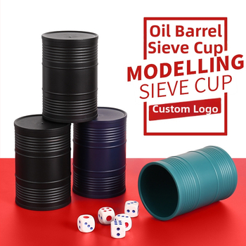 Zaru kauss un šejkera komplekts ar personalizētu logotipu – plastmasas, 100 gab., piemērots bāriem un karaoke, zīmols Shendu