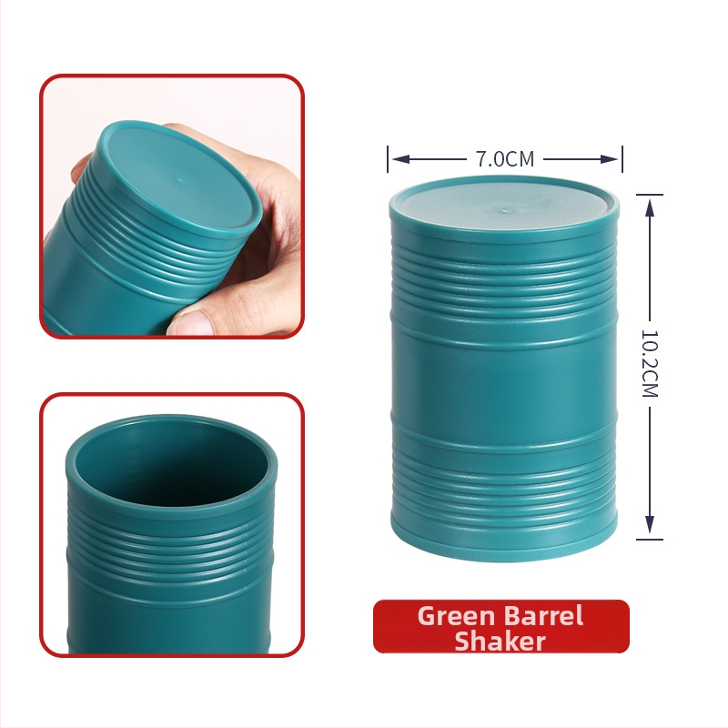 Zaru kauss un šejkera komplekts ar personalizētu logotipu – plastmasas, 100 gab., piemērots bāriem un karaoke, zīmols Shendu