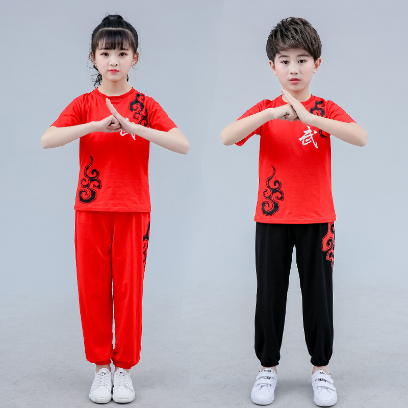Dječja Tai Chi trening uniforma od 98% pamuka, unisex, kineskog stila, s pamučnom podstavom