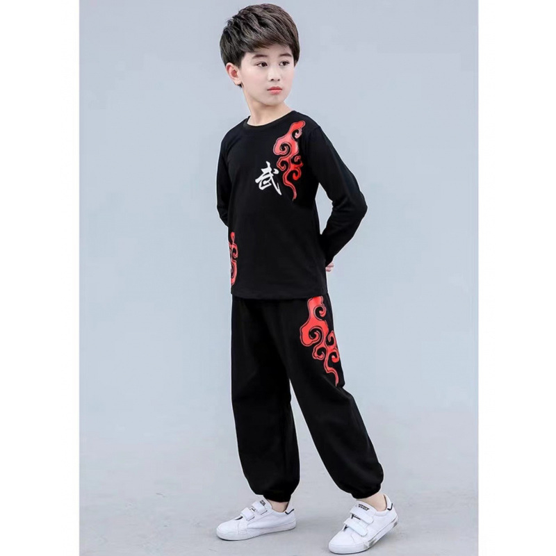 Dječja Tai Chi trening uniforma od 98% pamuka, unisex, kineskog stila, s pamučnom podstavom