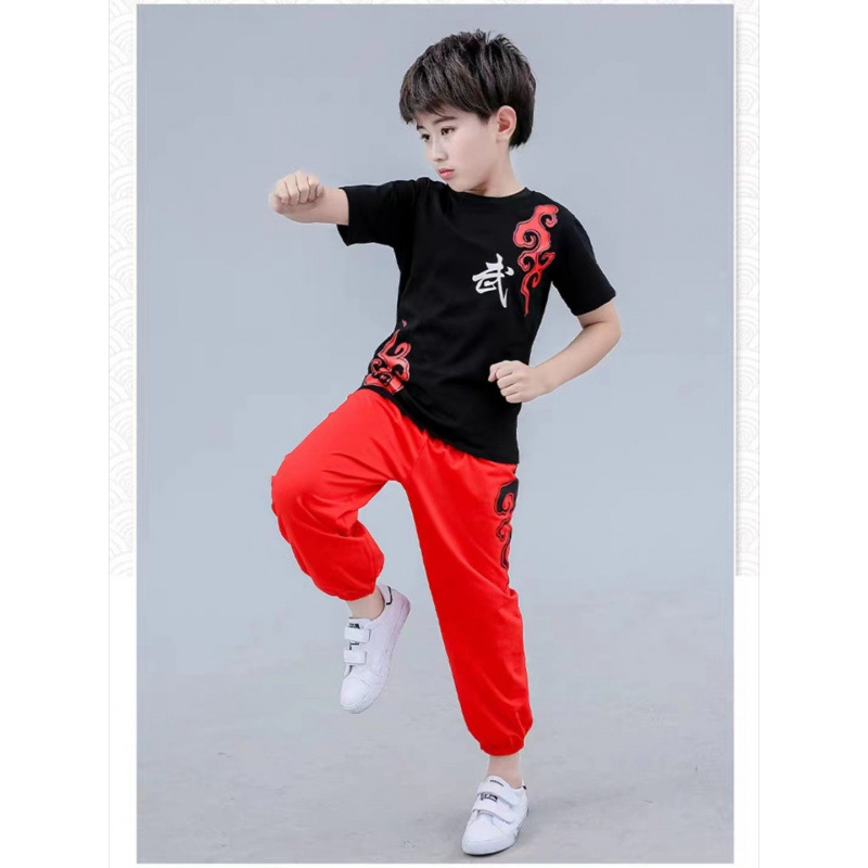 Dječja Tai Chi trening uniforma od 98% pamuka, unisex, kineskog stila, s pamučnom podstavom