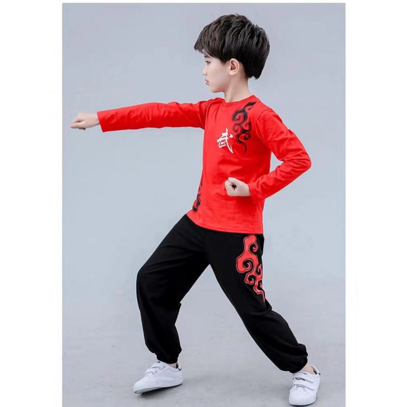 Dječja Tai Chi trening uniforma od 98% pamuka, unisex, kineskog stila, s pamučnom podstavom