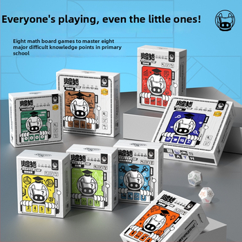 Mars Pig Matematička društvena igra za uzrast 7–14 godina — trening mozga, logičko razmišljanje, zagonetka s kokošima i zecima u istom kavezu