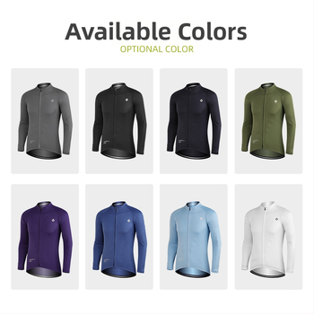 XINTOWN Vīriešu garām piedurknēm velosipēdu džersijs, mitrumu vadot, sintētisko šķiedru maisījums, pavasaris