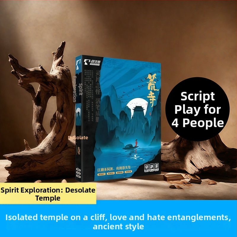 Skripta misterije ubistva – fizičko izdanje, emocionalno horor tema, za 2–8 igrača, bez voditelja, za zabave i team building