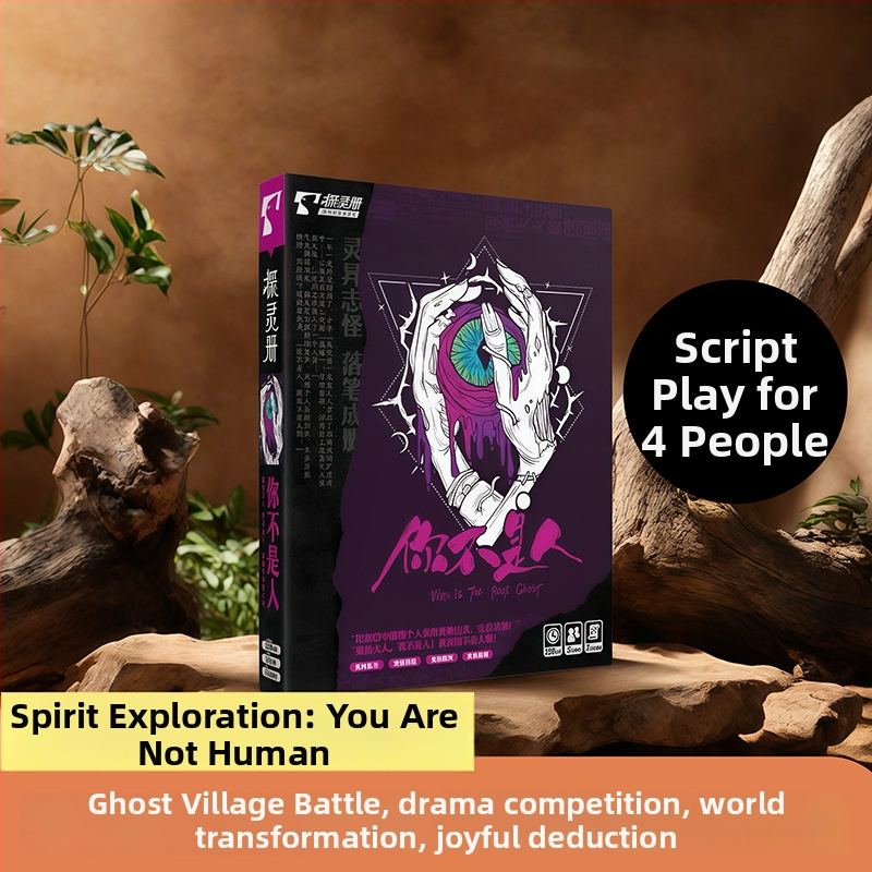 Skripta misterije ubistva – fizičko izdanje, emocionalno horor tema, za 2–8 igrača, bez voditelja, za zabave i team building