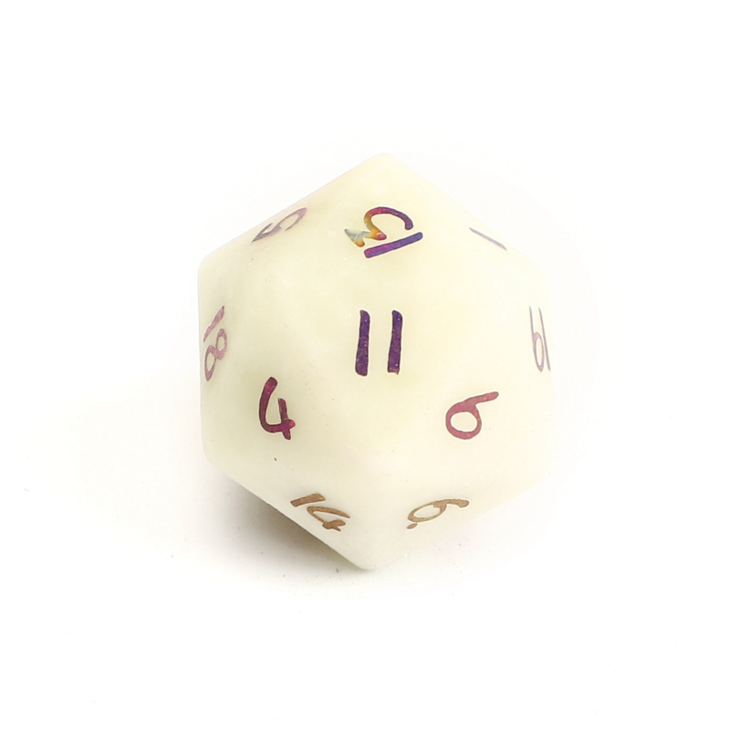 Galda spēļu kauliņi — Wowu zīmols, dabīgs slonovaļ Jade akmens, astoņkārtīga forma, taisnstūra stils, pielāgošana