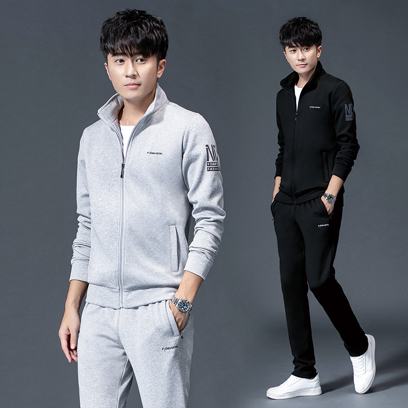 Universāls sporta komplekts ziemas-pavasara-rudens sezonām, garas piedurknes, apkakles tipa lapels, bez līnijas, 95% poliesteris