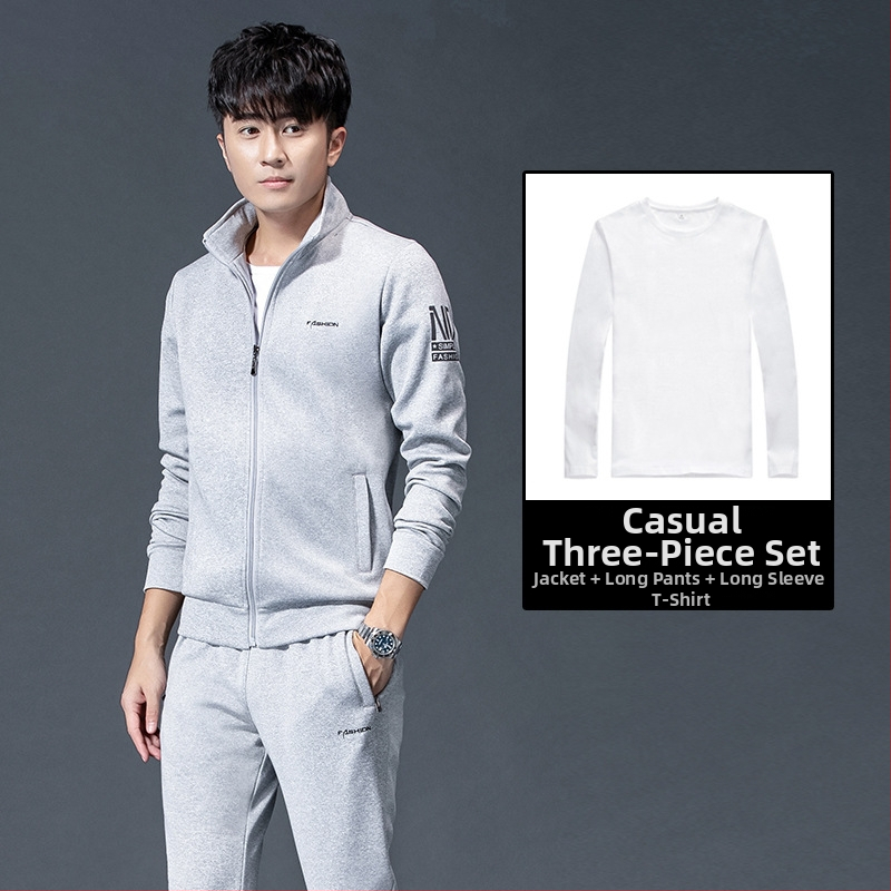 Universāls sporta komplekts ziemas-pavasara-rudens sezonām, garas piedurknes, apkakles tipa lapels, bez līnijas, 95% poliesteris