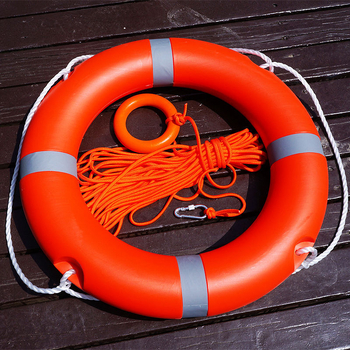Profesionalni morski spašavajući prsten za odrasle, debeli čvrsti plastični prsten, 2,5 kg