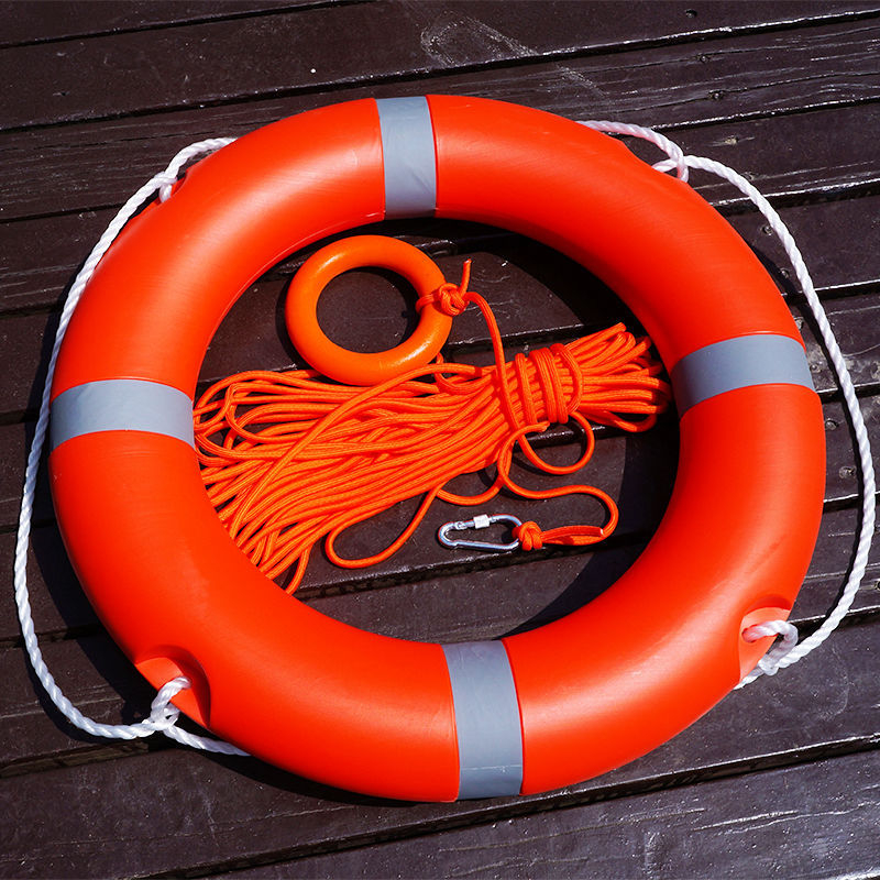 Profesionalni morski spašavajući prsten za odrasle, debeli čvrsti plastični prsten, 2,5 kg