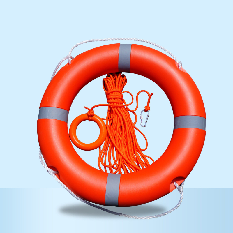 Profesionalni morski spašavajući prsten za odrasle, debeli čvrsti plastični prsten, 2,5 kg